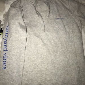 Vineyard vines zip up pullover
